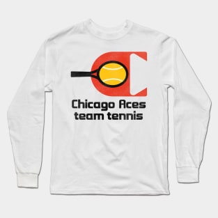 Chicago Aces Defunct Tennis Team Long Sleeve T-Shirt